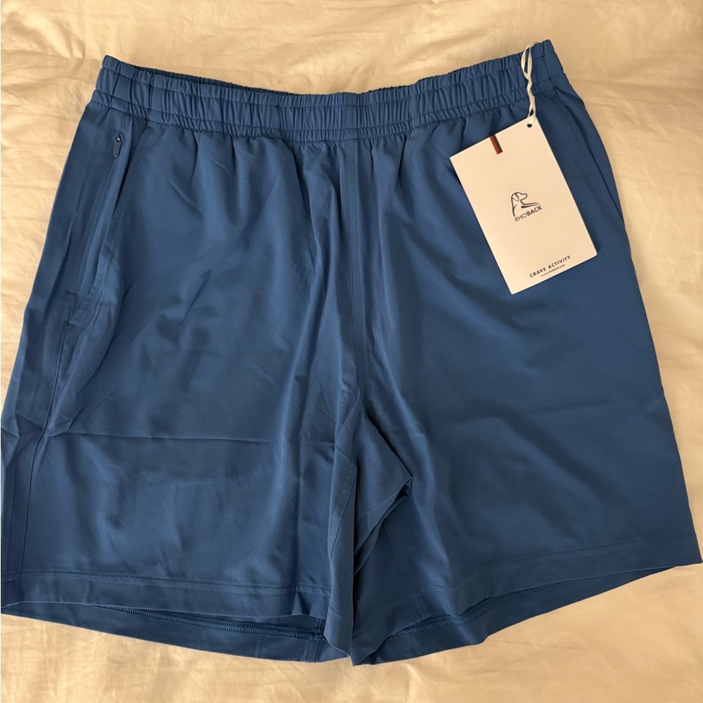 Rhoback Athletic Blue Men's Shorts